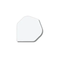 Ailettes nylon Large blanc