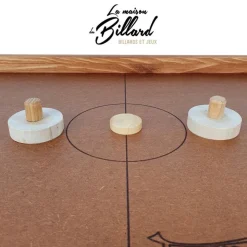 Air hockey familial en bois 2 joueurs