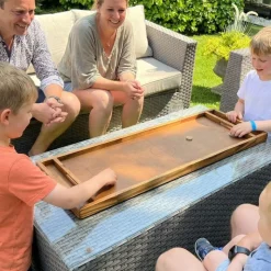 Air hockey familial en bois 2 joueurs