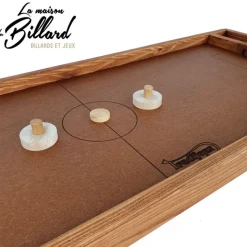 Air hockey familial en bois 2 joueurs