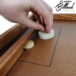 Air hockey familial en bois 2 joueurs