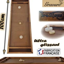 Air hockey familial en bois 2 joueurs