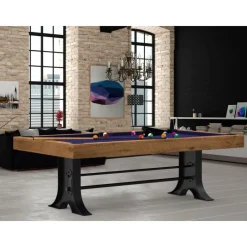 Atelier : Un billard haut de gamme, au style authentique et industriel