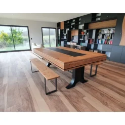 Atelier : Un billard haut de gamme, au style authentique et industriel