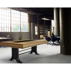 Atelier : Un billard haut de gamme, au style authentique et industriel