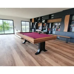 Atelier : Un billard haut de gamme, au style authentique et industriel