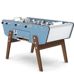 Baby foot extérieur bleue avec monnayeur