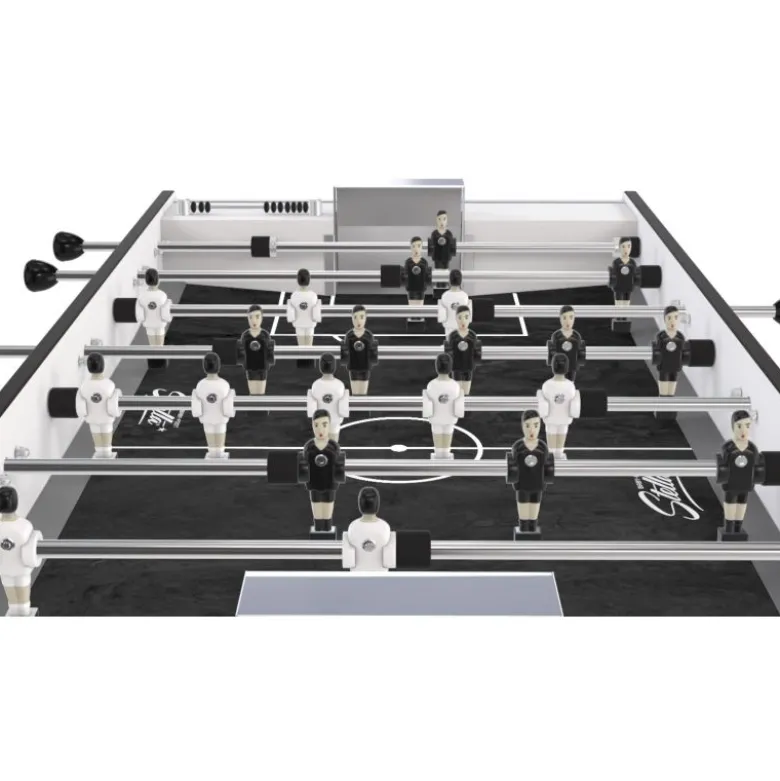 Baby foot noir et blanc outdoor
