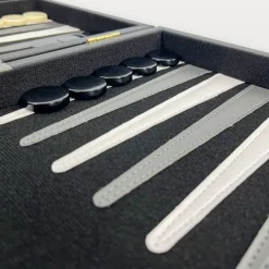 Backgammon en simili cuir