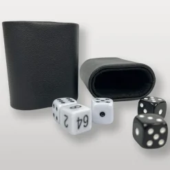 Backgammon en simili cuir