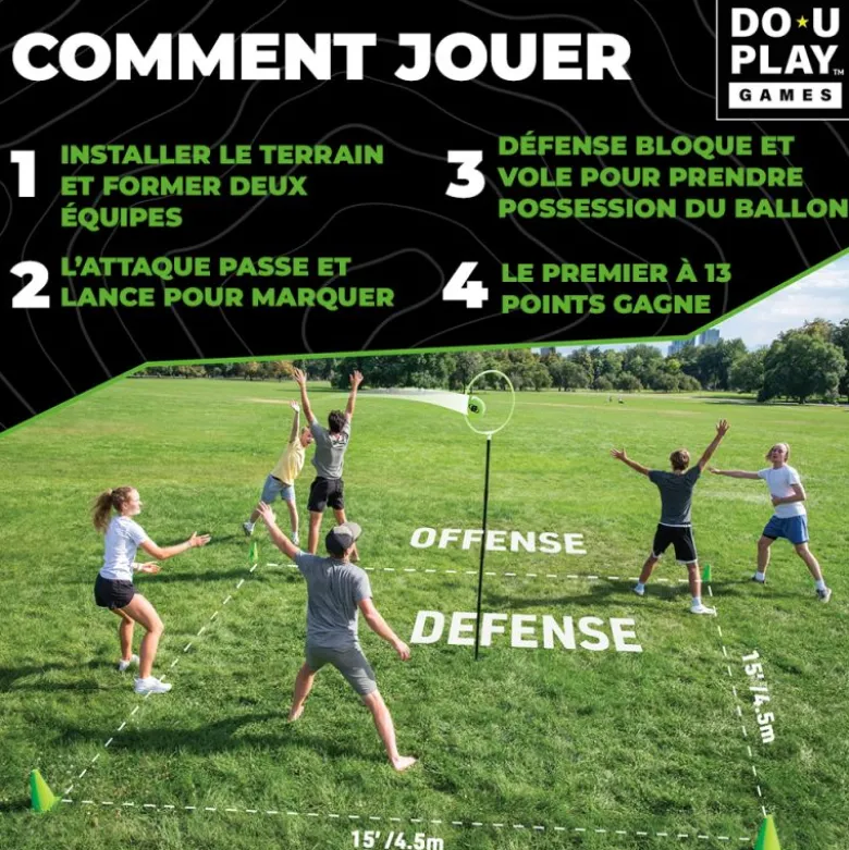 Bamzball : Le nouveau jeu d'extérieur qui ressemble au Quidditch