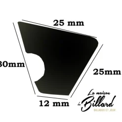 Bande de billard Français