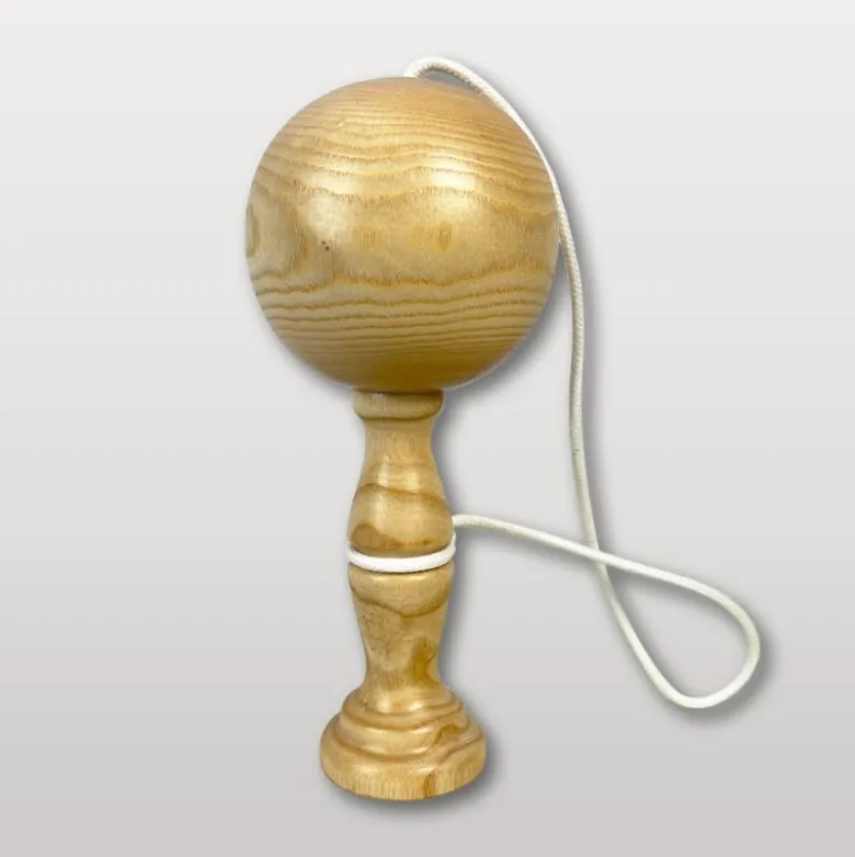 Bilboquet Bois Naturel20 cm
