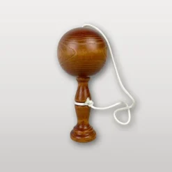 Bilboquet Bois Rustique 16 cm