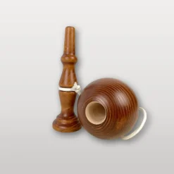 Bilboquet Bois Rustique 16 cm