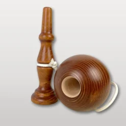 Bilboquet Bois Rustique20 cm