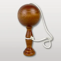 Bilboquet Bois Rustique20 cm