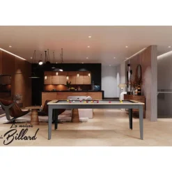 Billard EASY - Table de billard convertible en table à manger | Livraison France