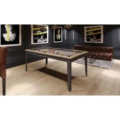 Billard EASY - Table de billard convertible en table à manger | Livraison France