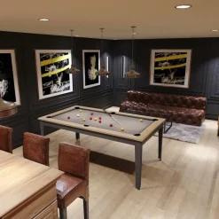 Billard EASY - Table de billard convertible en table à manger | Livraison France