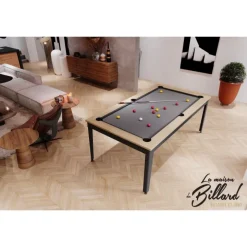 Billard EASY - Table de billard convertible en table à manger | Livraison France
