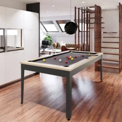 Billard EASY - Table de billard convertible en table à manger | Livraison France