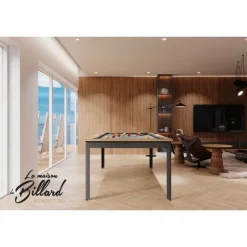 Billard EASY - Table de billard convertible en table à manger | Livraison France