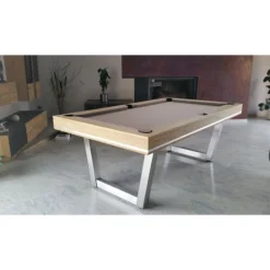 Billard Harmony V. Inox, et bois Massif