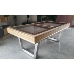 Billard Harmony V. Inox, et bois Massif