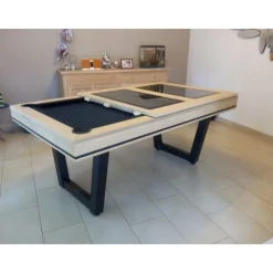 Billard Harmony V. Inox, et bois Massif