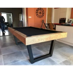 Billard Harmony V. Inox, et bois Massif