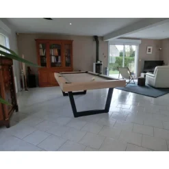 Billard Harmony V. Inox, et bois Massif