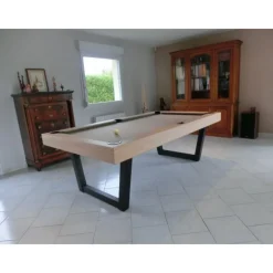 Billard Harmony V. Inox, et bois Massif