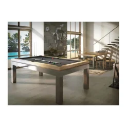Billard New Tendance C. Inox : un billard haut de gamme en inox et bois massif