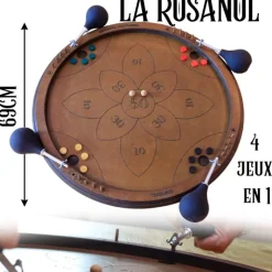Billard nicolas 4 jeux en 1 : La Rosanol