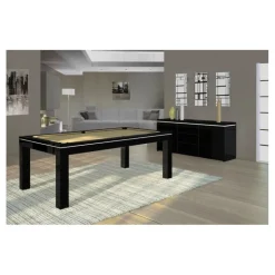 billard Novea, collection Prima,Noir brillant
