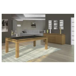 billard Novea, convertible en table, Blanc brillant + 20 autres coloris