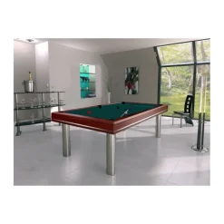 billard Steel - Harmony O, collection Excellence, acier Inox