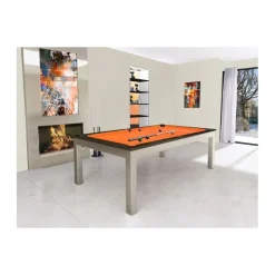 Billard transformable en table : Steel Tendance, collection Excellence