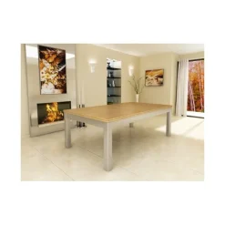 Billard transformable en table : Steel Tendance, collection Excellence