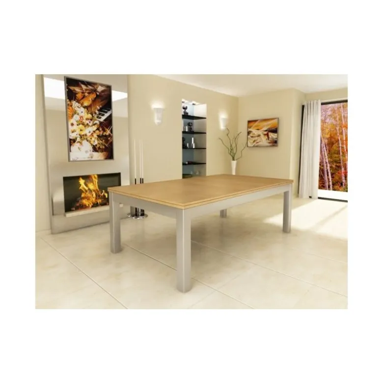 Billard transformable en table : Steel Tendance, collection Excellence