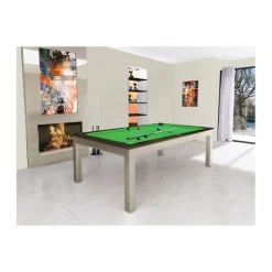 Billard transformable en table : Steel Tendance, collection Excellence