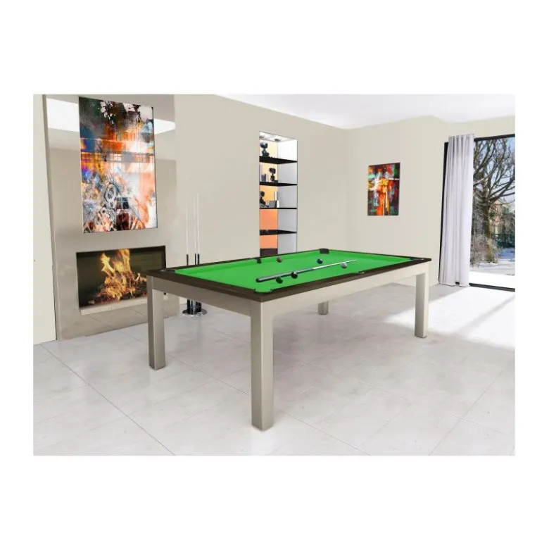 Billard transformable en table : Steel Tendance, collection Excellence