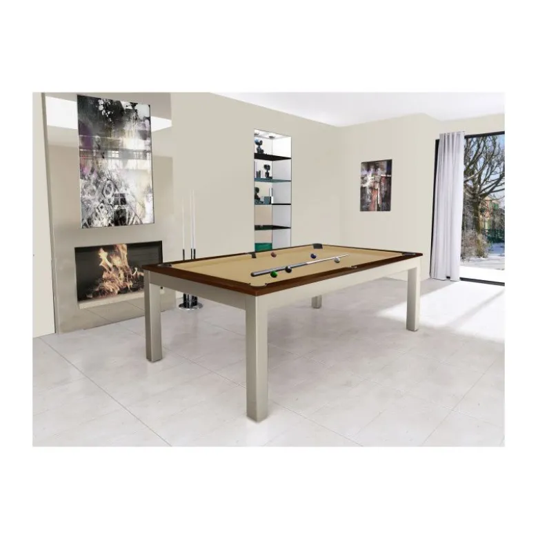 Billard transformable en table : Steel Tendance, collection Excellence