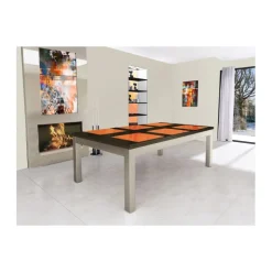 Billard transformable en table : Steel Tendance, collection Excellence