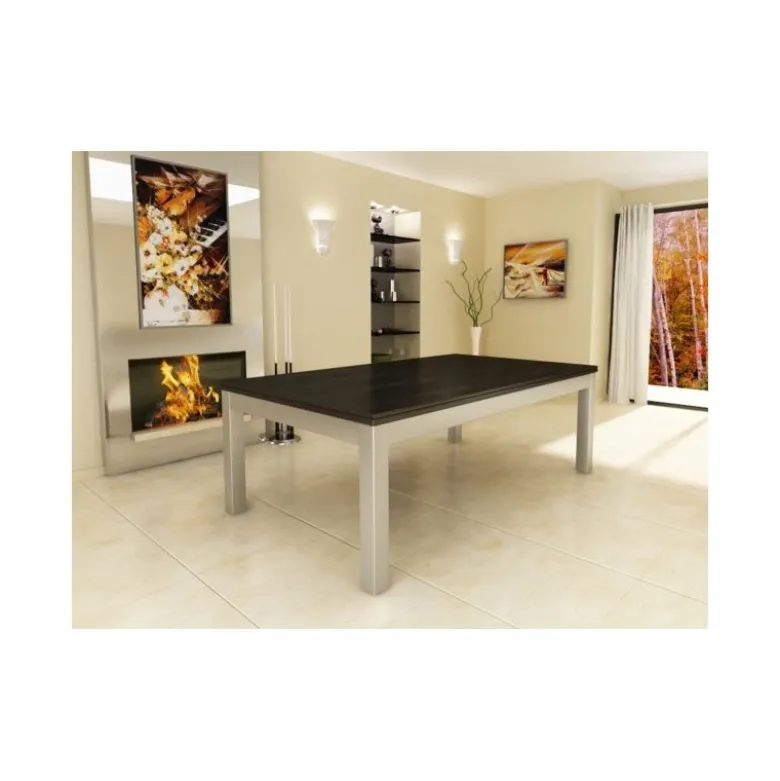 Billard transformable en table : Steel Tendance, collection Excellence