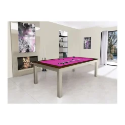Billard transformable en table : Steel Tendance, collection Excellence