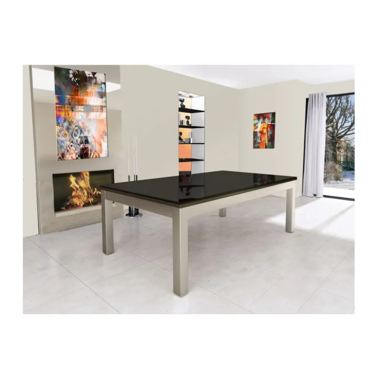 Billard transformable en table : Steel Tendance, collection Excellence