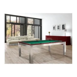 Billard transformable en table : Steel Tendance, collection Excellence
