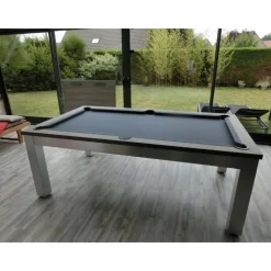 billard Trendy finition métal brossé, Collection Prima